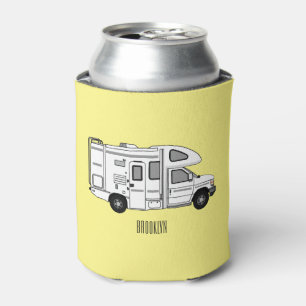 Porta-lata Ilustração de desenho animado de Campervan