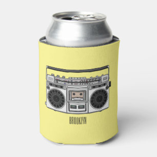 Porta-lata Ilustração de desenho de rádio