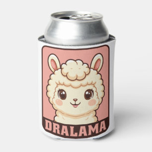 Porta-lata Ilustração de lhama fofa para design