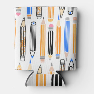 Porta-lata Ilustração Desenhada à Mão Escolar