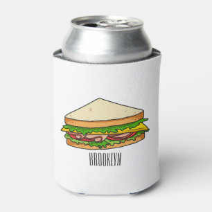 Porta-lata Imagem de desenhos em Sandwich