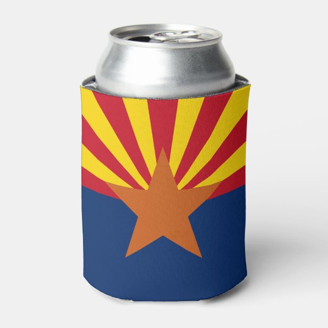 Porta-lata Imagem de Sinalizador do Estado de arizona (Can Front)