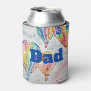 Porta-lata Impressão Colorida de Balões de Ar Quente