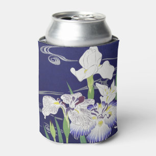 Porta-lata Impressão de Arte de Íris Japonesa Vintage Kogyo T