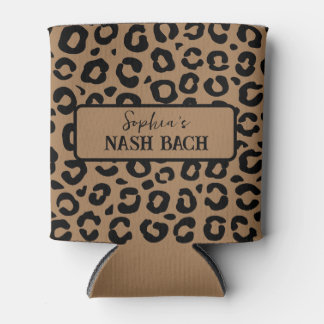Porta-lata Impressão de leopardo "Nash Bach" pode resfriar