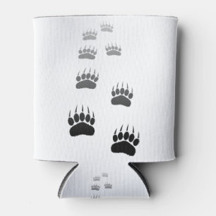 Porta-lata Impressão de Vara Preta Gradiente