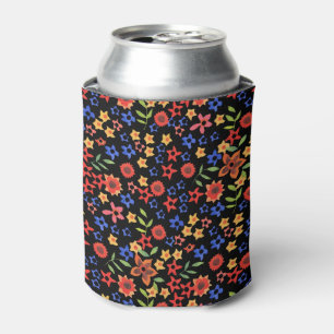 Porta-lata Impressão Floral Retroativa Chic Personalizada Pod