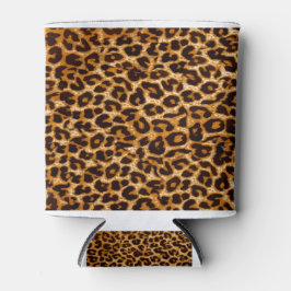 Porta-lata Impressão leopardo, impressão de guepardas, rosa, 