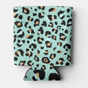 Porta-lata Impressão leopardo, padrão animal