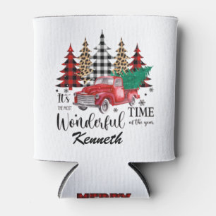 Porta-lata Impressão personalizada sobre leopardo, árvore de