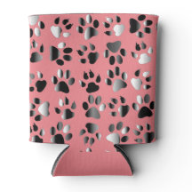 Impressões de pés de animais