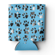 Impressões de pés de animais