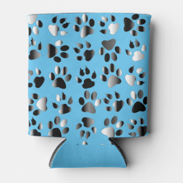 Porta-lata Impressões de pés de animais