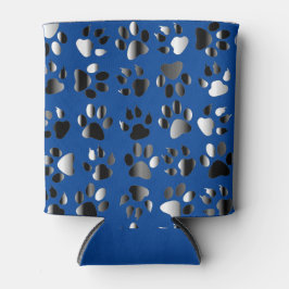 Porta-lata Impressões de pés de animais