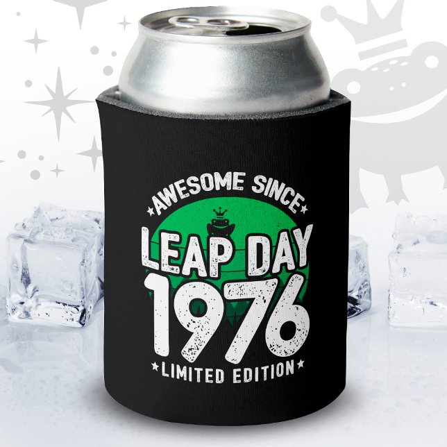 Porta-lata Incrível Desde 1976 Dia do Ano Leap Fev 29 Anivers (Criador carregado)