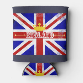 Porta-lata Inglaterra Union Jack British Themed Distante Flag