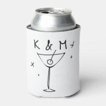 Iniciais Personalizadas De Martini Impressionante