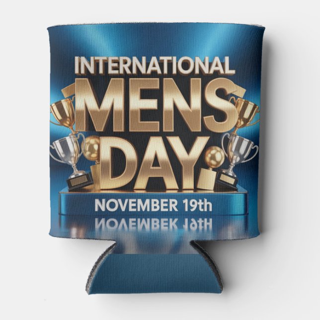 Porta-lata International Mens Day Can Sleeve (Frente)
