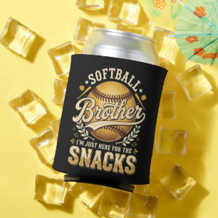 Porta-lata Irmão de Softbol Divertido Lanches Esportes