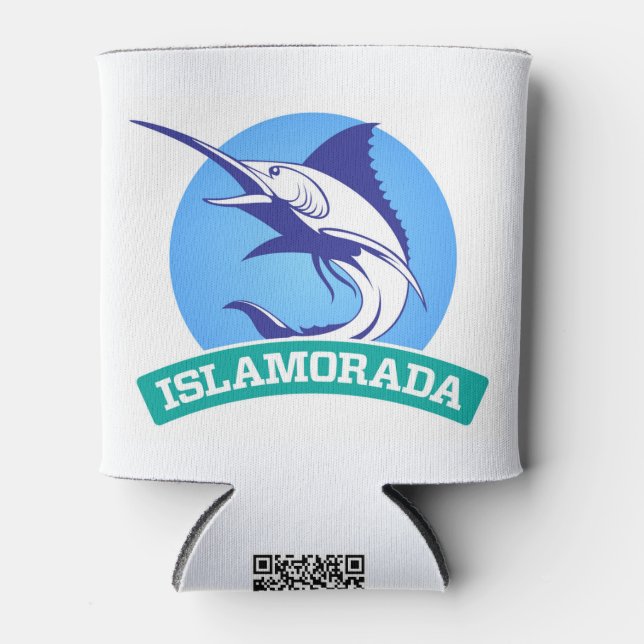 Porta-lata Islamorada - "Hook' Line and Legend" Beer Cooler (Frente)