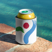 Isolante de Lata com bandeira de Seul, Coreia do S