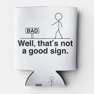 Porta-lata Isso não é um bom sinal