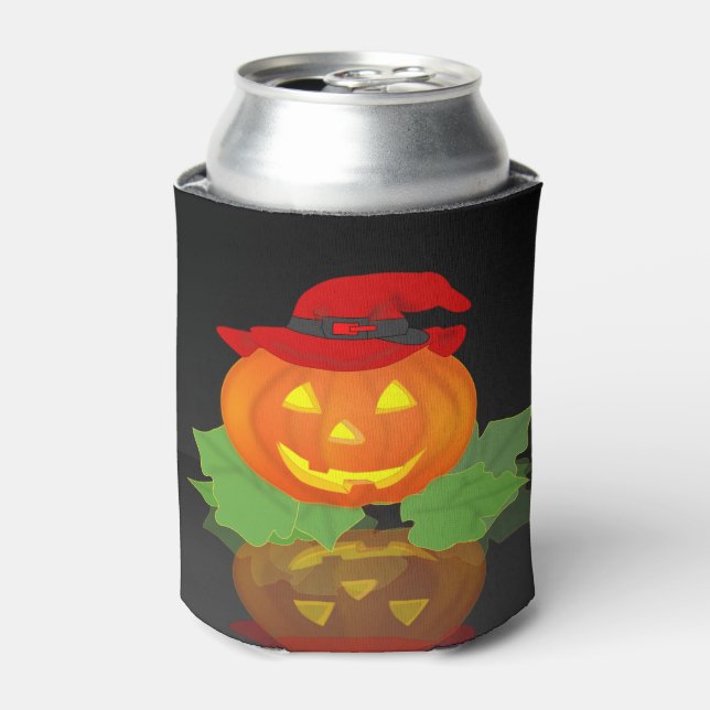 Porta-lata Jack-o-Lanterna - Conversor Personalizado (Can Front)