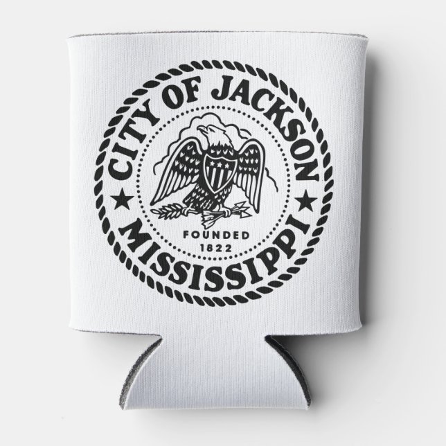 Porta-lata Jackson Mississippi (Frente)