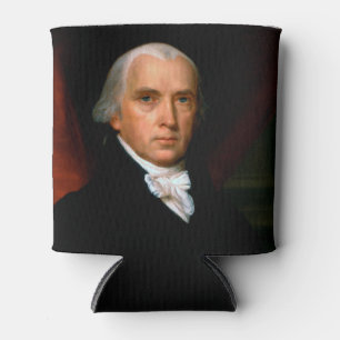 Porta-lata James Madison, o 4º Presidente: América Colonial