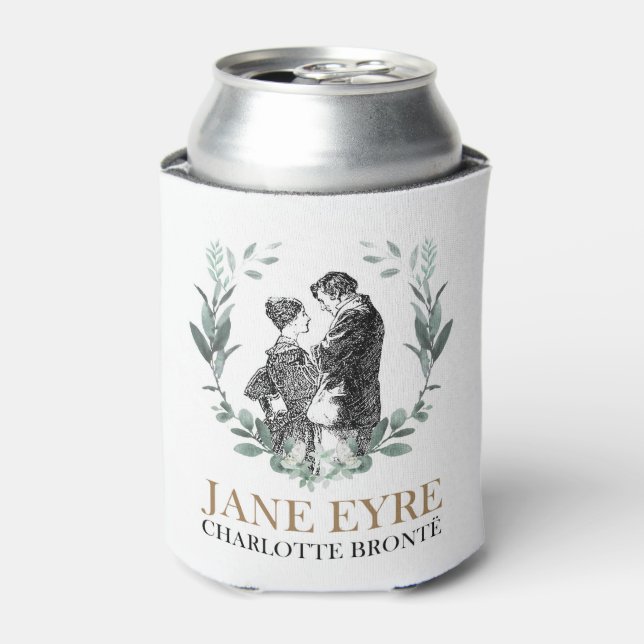 Porta-lata Jane Eyre e Edward Rochester com Wreath (Can Front)