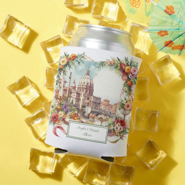 Porta-lata Janto de convite italiano Elegante Florença (Verão in situ)