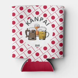 Porta-lata JAPÃO Kanpai 乾 杯 Cerveja Japonesa Excelente