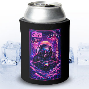 Porta-lata Japonês Synthwave Ficção Científica OVNI Scuba Gam