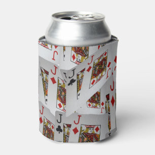 Porta-lata Jaques em um teste padrão mergulhado, suporte