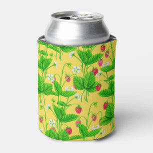 Porta-lata Jardim de amora amarelo