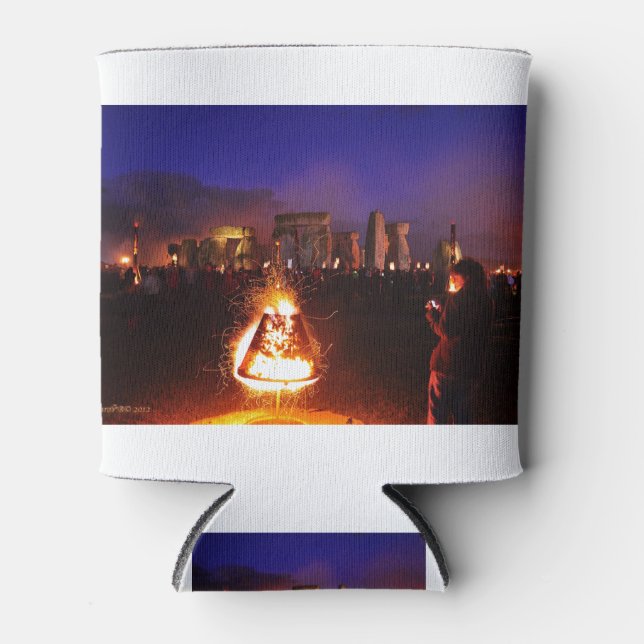 Porta-lata Jardim de Fogo (Frente)