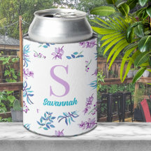 Jardim Floral Aquarela Bonito Personalizado