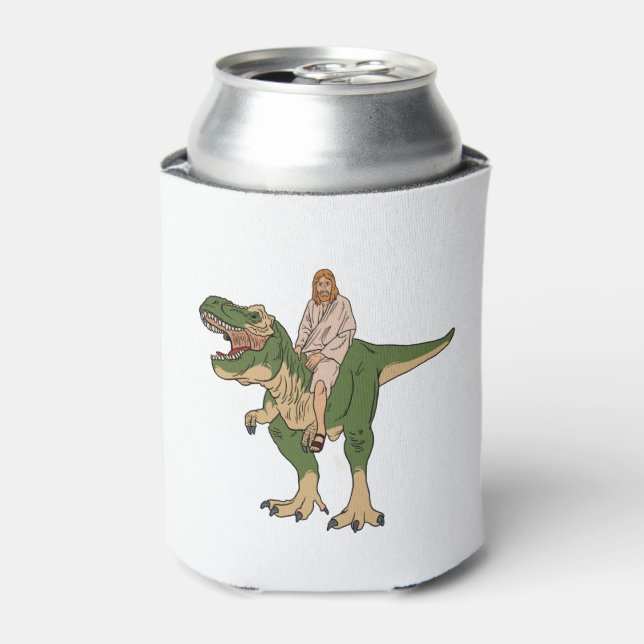 Porta-lata Jesus Andando T-Rex (Can Front)
