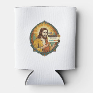 Porta-lata Jesus Atualização de Software Irritante Pop Up Hum