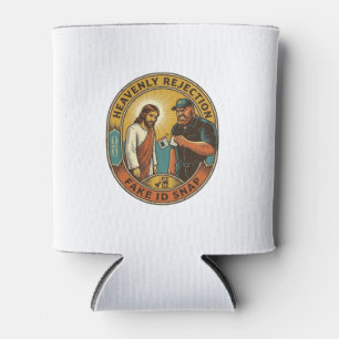 Porta-lata Jesus Carteira de Identidade Falsa Confiscada Segu