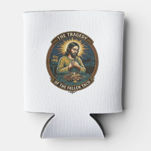 Porta-lata Jesus Derrubou Comida de Rua Tacos Tarde da Noite