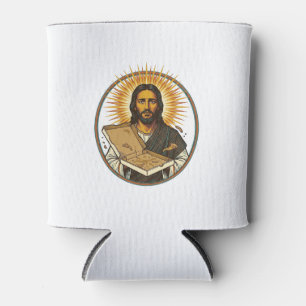 Porta-lata Jesus Enganado Por Caixa de Pizza Vazia Humor de C