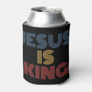Porta-lata Jesus Is King T-ShirtJesus Is King apparel to wear