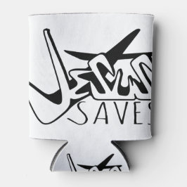 PORTA-LATA JESUS SALVA GRAFITE