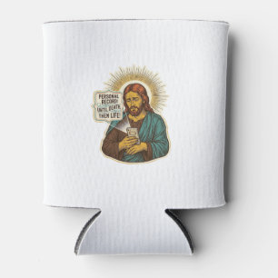 Porta-lata Jesus Telefone Morto Sem Música Humor de Academia