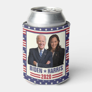 Porta-lata Joe Biden Kamala Harris 2020 Presidente dos EUA Fo
