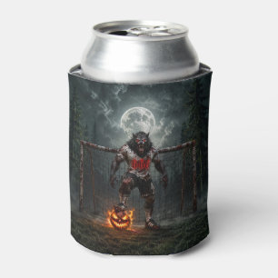 Porta-lata Jogador de Futebol Lobisomem Arte de Terror de Hal