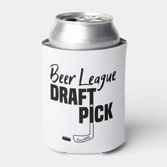 Porta-lata Jogador de Hóquei da Liga da Bebê - Pick Coozie (Can Front)