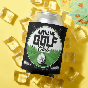Porta-lata Jogador do Clube Golf Pro Golf, nome personalizado