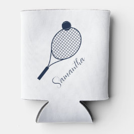 Porta-lata Jogadores de Tênis Moderno de Script Elegante Pers